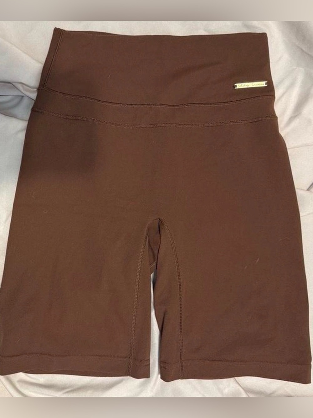 Gymshark High-Waist Brown Women’s Bike Shorts